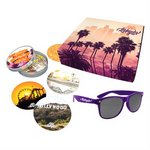 Destination Location Los Angeles Gift Set - Coaster & Sunglasses 