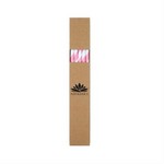 10 Pack Biodegradable Paper Straws in Paper Box (0.6 cm diameter)