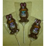Chocolate Bunny Pop on a Stick