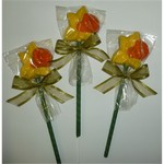 Fancy Chocolate Daffodil Flower Pop