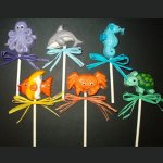 Sea Critter Chocolate Mini Pops