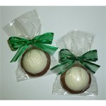Golf Chocolate Dipped Fancy Sandwich Cookie