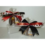 Casino Pretzel Log with Chocolate Pieces In Box with Bow