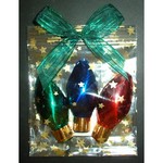 Chocolate Christmas Tree Light Trio