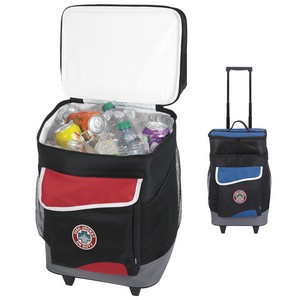 KOOZIE® Two-Compartment Rolling Kooler 