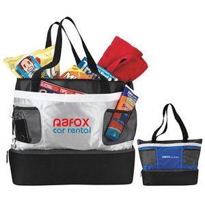 Double Decker Cooler Tote Bag 