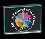 Deep Etched Tavoli Paperweight with Box