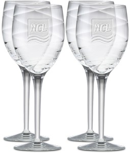 Romantica Red Wine Glass Gift Set - 4 Pieces 13 oz. 