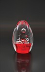 Dante Art Glass Award - Red