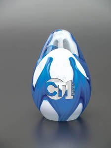 Sky Art Glass Egg Shape Award 