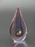Teardrop Art Glass Award