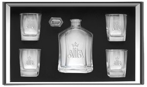 Patrician Decanter and Glasses Collection Set of Five 