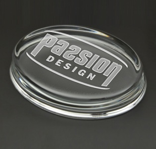 Small Oval Paperweight 