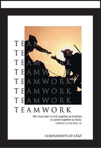 Motivational Teamwork Banner MED 